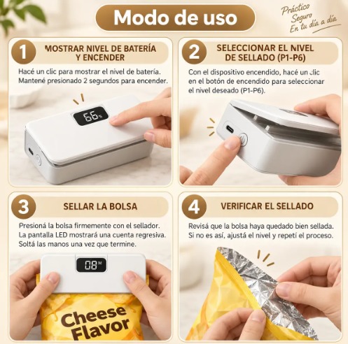 Smart Sealer con base magn&eacute;tica